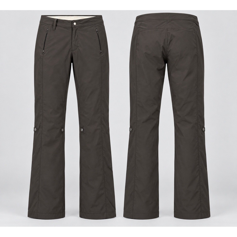 REI Pants Womens 30x32 Black Hiking Nylon Stretch  Outdoor Trail drawstring